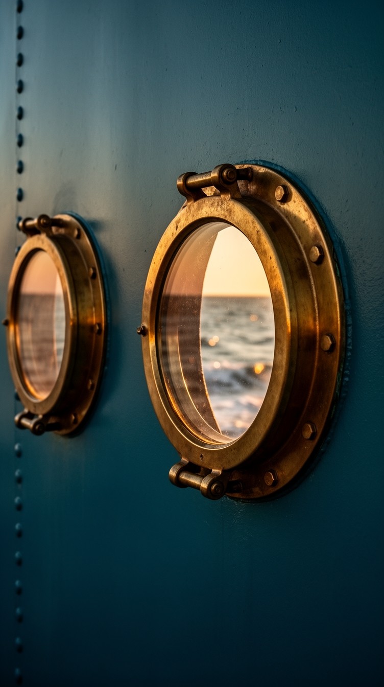 Free Weathered Ship Portholes Image - Porthole, Brass, Nautical ...