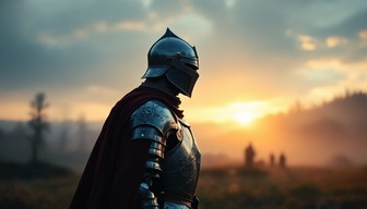 Free Knight Awaits Dawn Image - Knight, Warrior, Medieval | Download at ...