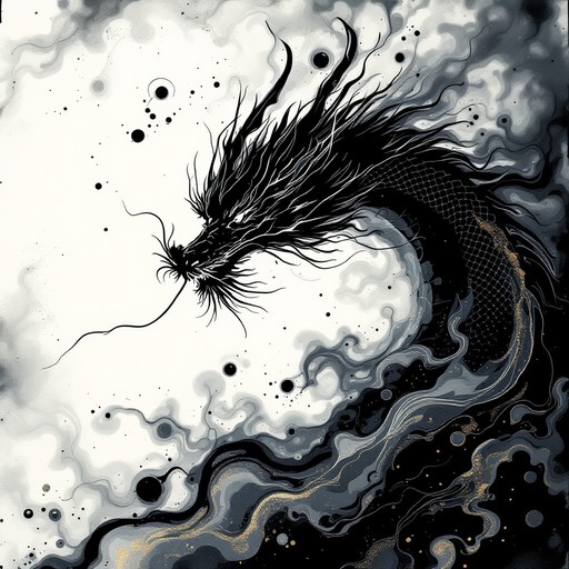 Free Dragon Ink Flow Image - Dragon, Ink, Abstract | Download at StockCake