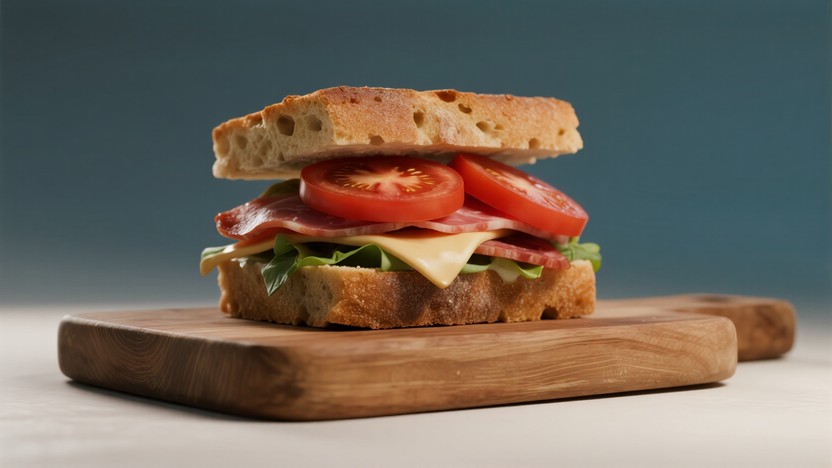 Rustic Sandwhich Recipe Free Rustic Gourmet Sandwich Image - Sandwich, Rustic, Salami ...