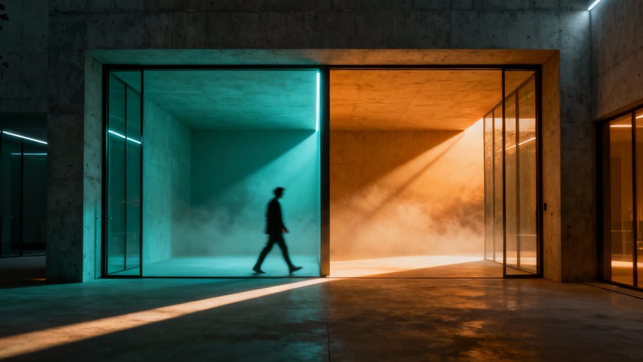 Free Illuminated Wonder Space Image - Installation, Immersive, Light ...