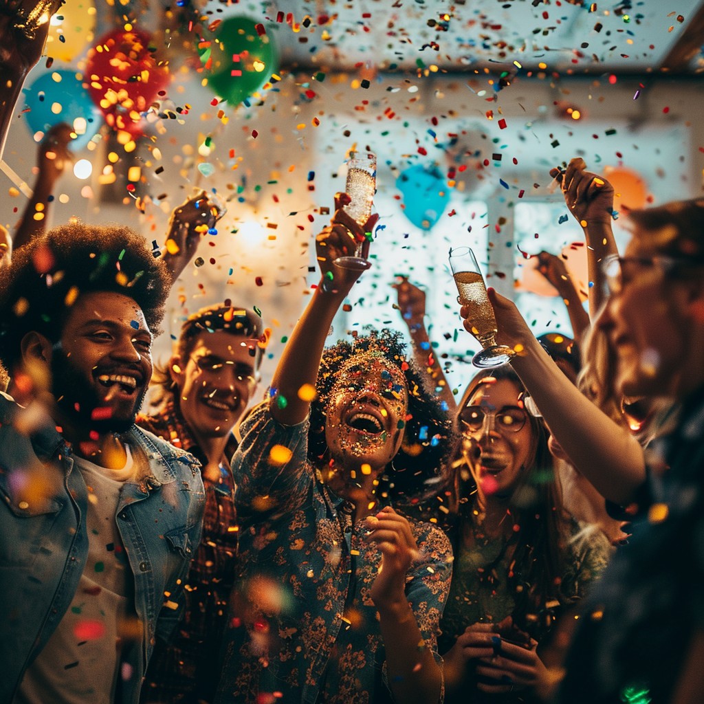 Free Joyful Party Celebration Image - Party, Celebration, Confetti ...