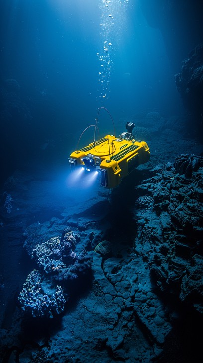 Free Underwater Robotic Exploration Image - Underwater, Robot ...