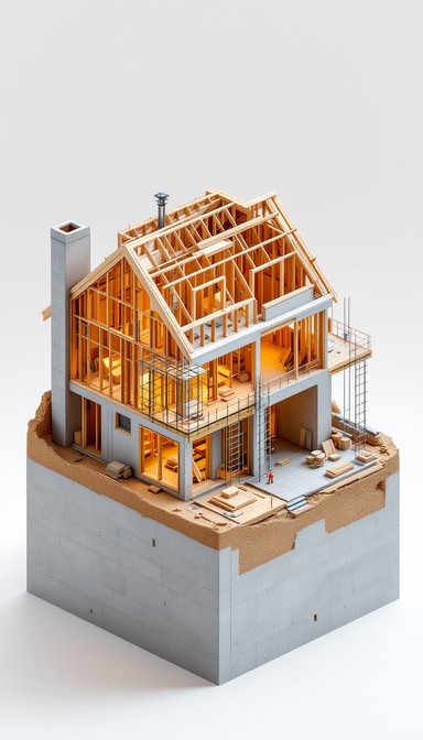 Free House Construction Cutaway Image - Construction, House, Building ...