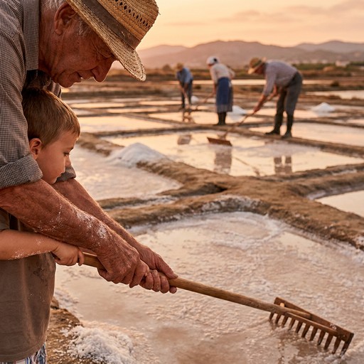 Free Generations Making Salt Image - Salt, Harvesting, Traditional ...