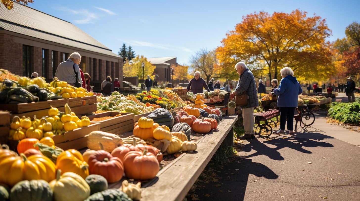 October Fall Market Free Autumn Pumpkin Sale Image - Autumn, Pumpkins, Market | Download at ...