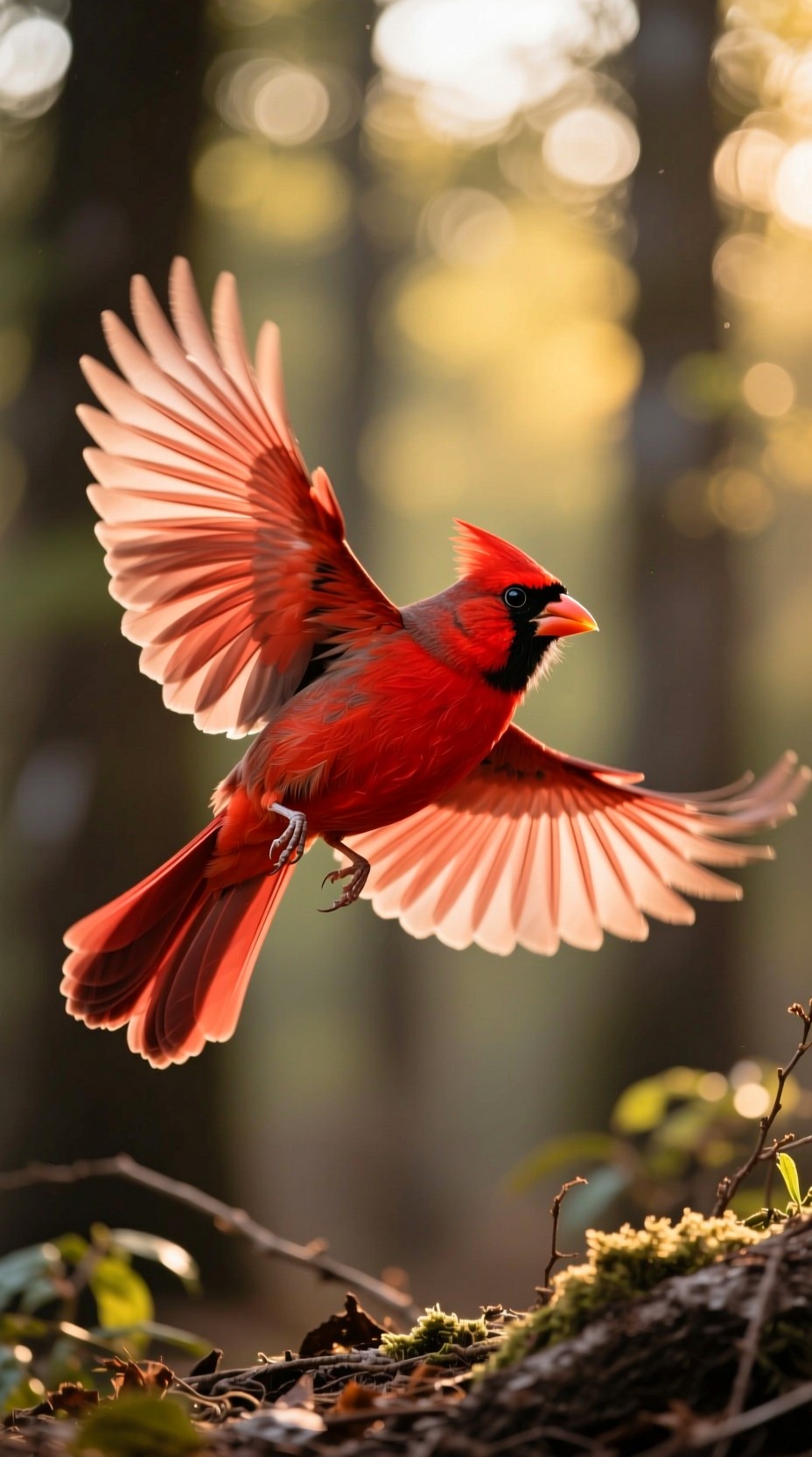 Free Cardinal Wings Extended Image - Cardinal, Red, Bird | Download at ...