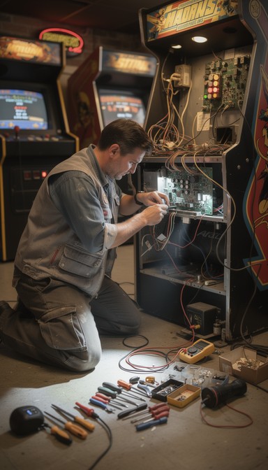 Free Arcade Machine Repair Image - Arcade, Repair, Maintenance ...