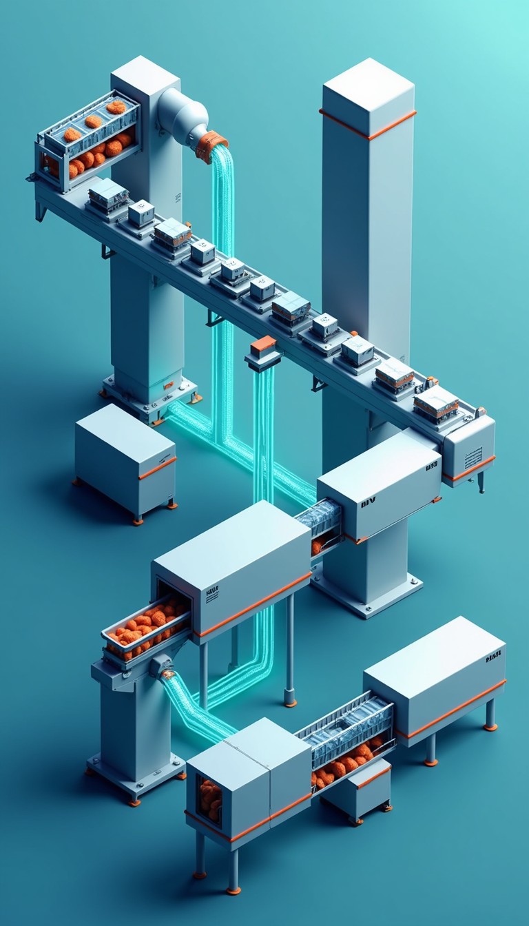 Free Isometric Processing Line Image - Isometric, Industrial ...