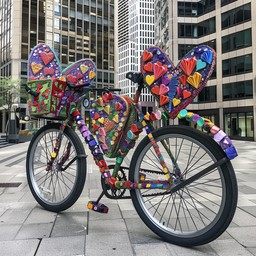 Nice Color Bycycle Free Colorful Decorated Bicycle Image - Bicycle, Colorful, Urban ...