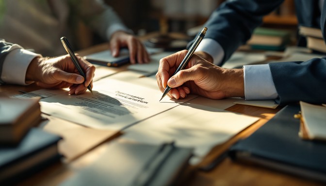 Free Contract Signing Moment Image - Contract, Signing, Legal ...