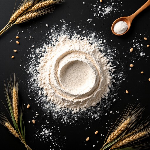 Frame Flour Free Flour Meets Art Image - Flour, Wheat, Baking | Download at StockCake