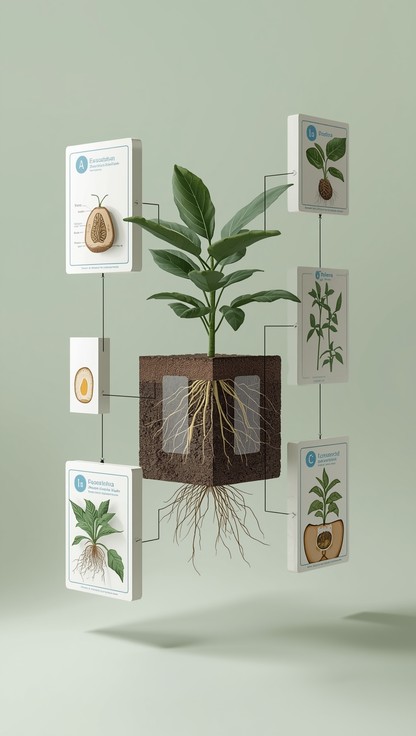 Download Plant Anatomy Layers Image - Botanical, Anatomy, Plant | StockCake