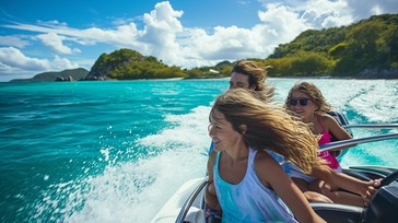 Free Joyful Boat Ride Image - Speedboat, Ocean, Friends | Download at ...