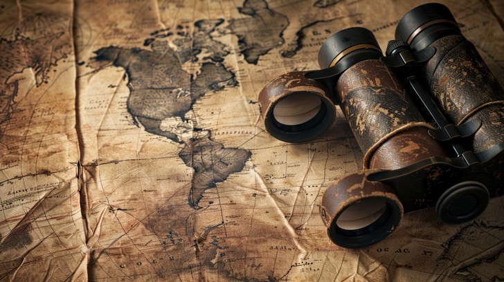 Free Vintage Exploration Gear Image - Vintage, Exploration, Binoculars ...
