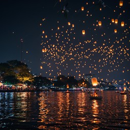 Free Lanterns light sky Image - Lanterns, Festival, Night | Download at ...