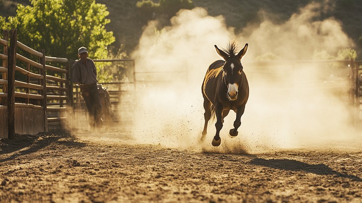 Free Gallop in Dust Image - Horse, Dust, Gallop | Download at StockCake