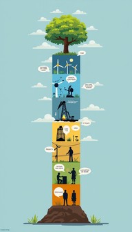 Free Energy Evolution Tower Image - Energy, Sustainability, Tower ...