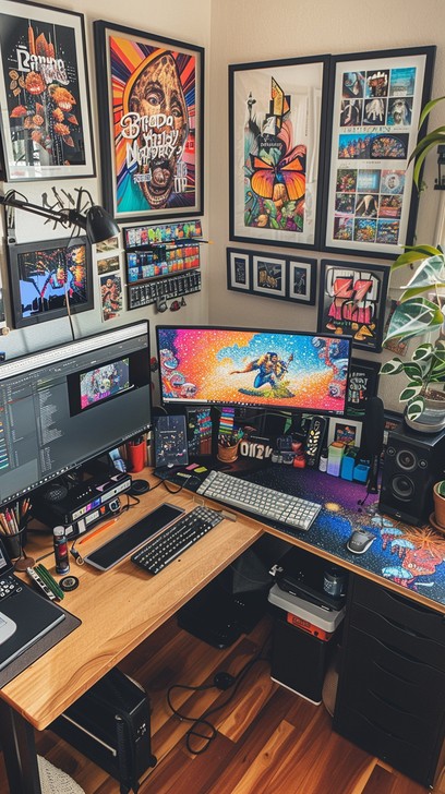 Free Creative Workspace Clutter Image - Workspace, Creativity ...