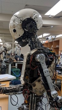 Free Humanoid Robot Prototype Image - Robotics, Humanoid, Technology ...