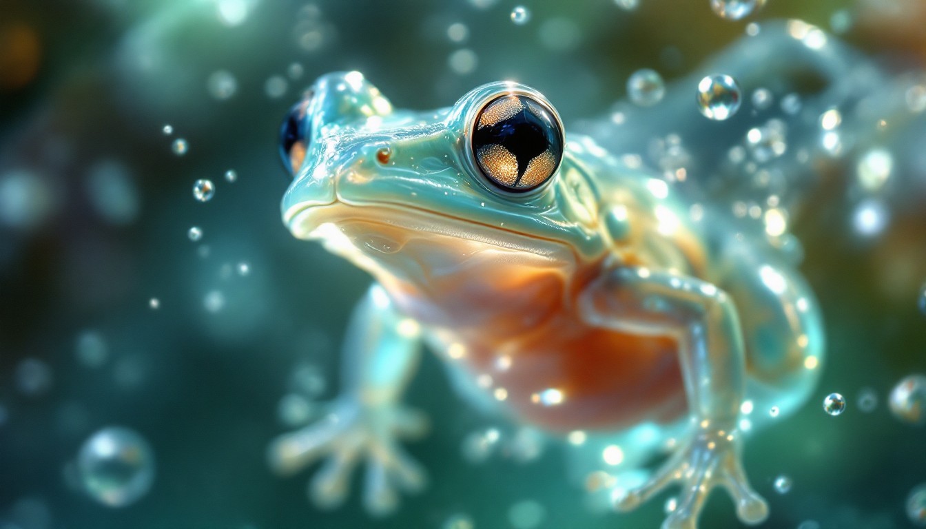 Free Luminous Glass Frog Image - Frog, Amphibian, Translucent ...