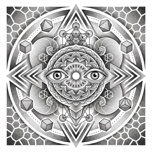 Free Sacred Geometric Vision Image - Tattoo, Mandala, Eyes | Download ...