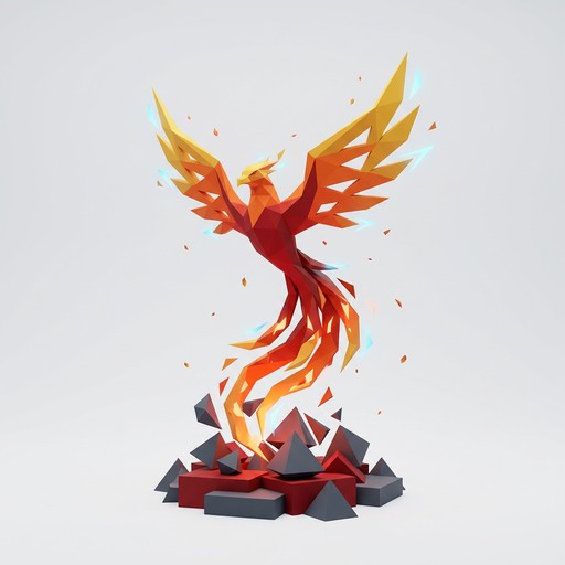 Free Phoenix Rising Transformed Image - Phoenix, Firebird, Rebirth ...