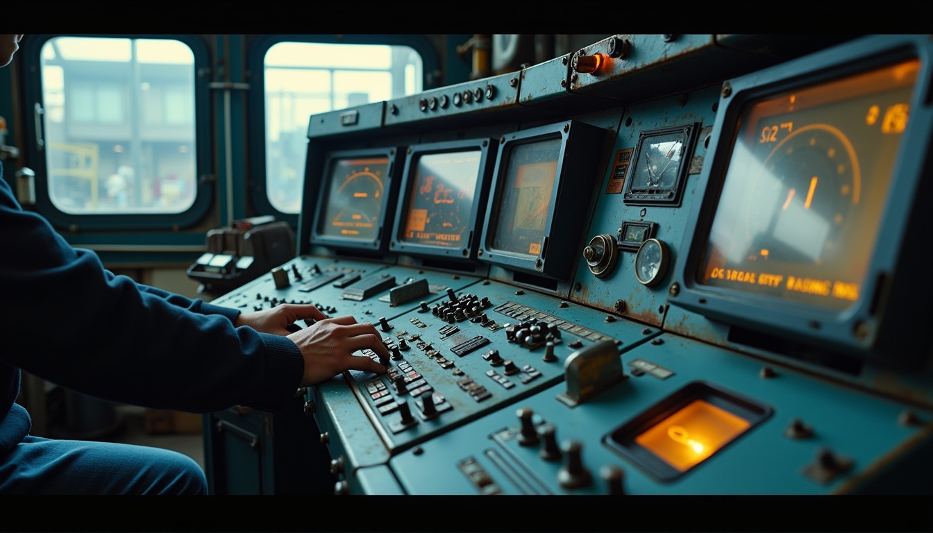 Free Industrial Control Interface Image - Maritime, Controls ...
