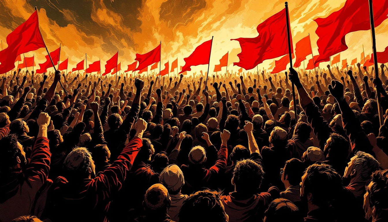 Free Revolution In Red Image - Protest, Revolution, Flags | Download at ...