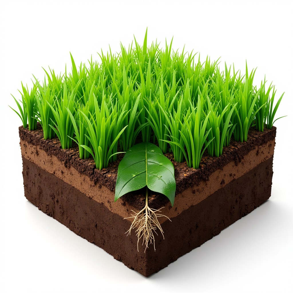 Free Roots and Blades Image - Grass, Roots, Soil | Download at StockCake