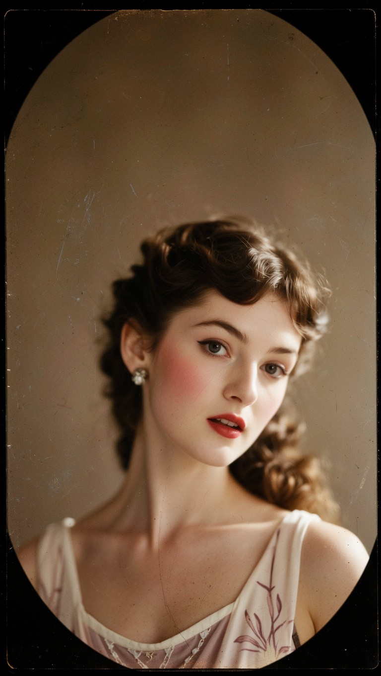 Free Vintage Glamour Portrait Image - Vintage, Portrait, Woman ...