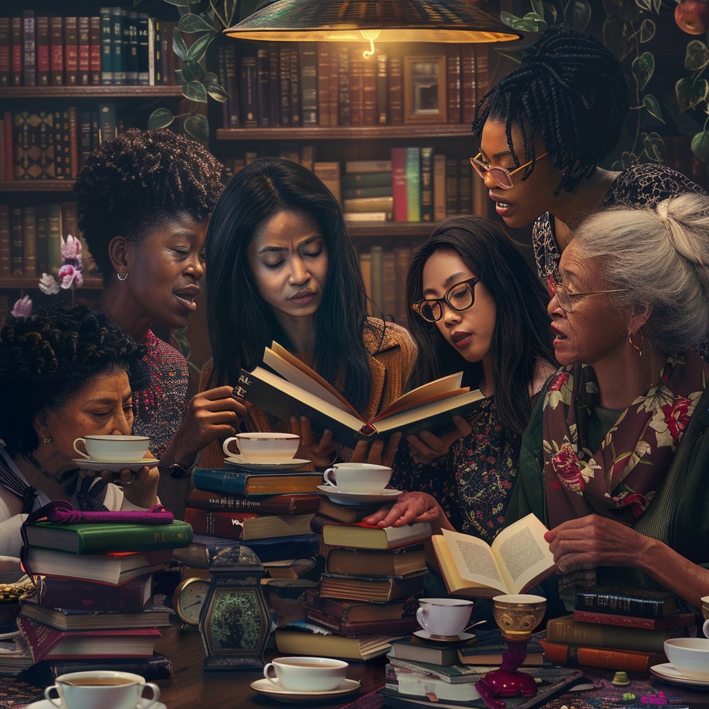 Free Reading Group Gathering Image - Reading, Women, Books | Download ...