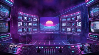 Free Neon Control Room Image - Synthwave, Neon, Cyberpunk | Download at ...