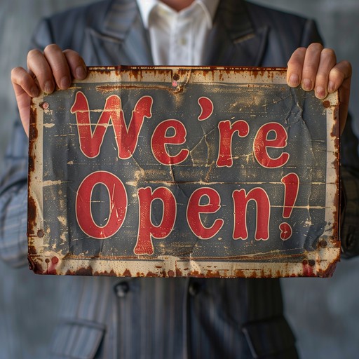 Problem Businesses Open Sign Free Business Now Open Image - Business, Open, Sign | Download at StockCake