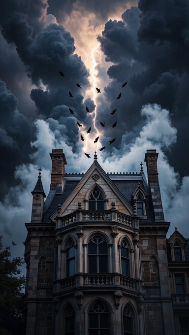 Free Gothic Storm Rising Image - Victorian, Gothic, Townhouse ...
