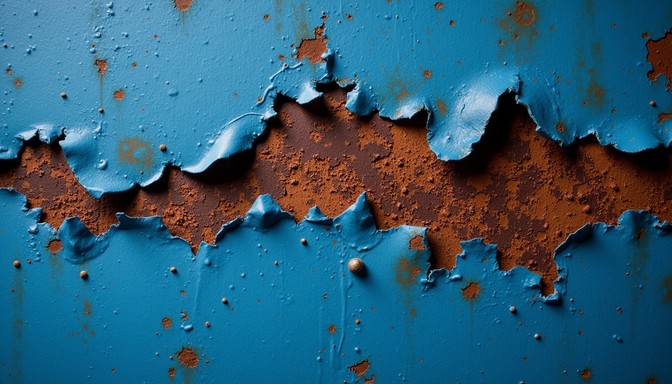 Free Rust Beneath Blue Image - Rust, Blue, Metal | Download at StockCake