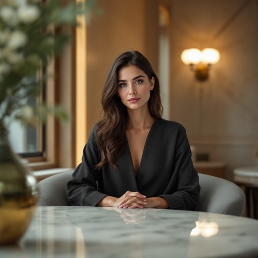 Free Quiet Luxury Portrait Image - Woman, Portrait, Interior | Download ...