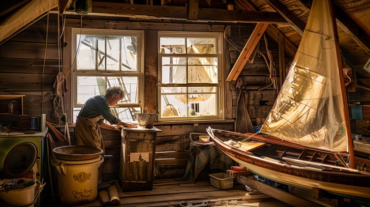 Free Boat Builder's Workshop Image | Download at StockCake