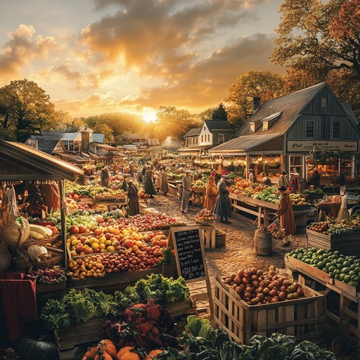 Market Setting Images Free Bustling Farmers Market Image | Download at StockCake