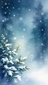 Free Snowy Pine Evening Image - Winter, Snow, Pine | Download at StockCake