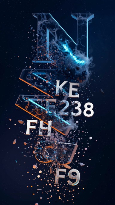 Free Dissolving Digital Typography Image - Typography, Dissolving ...