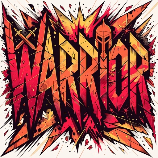 Free Bold Battle Lettering Image - Warrior, Battle, Typography ...