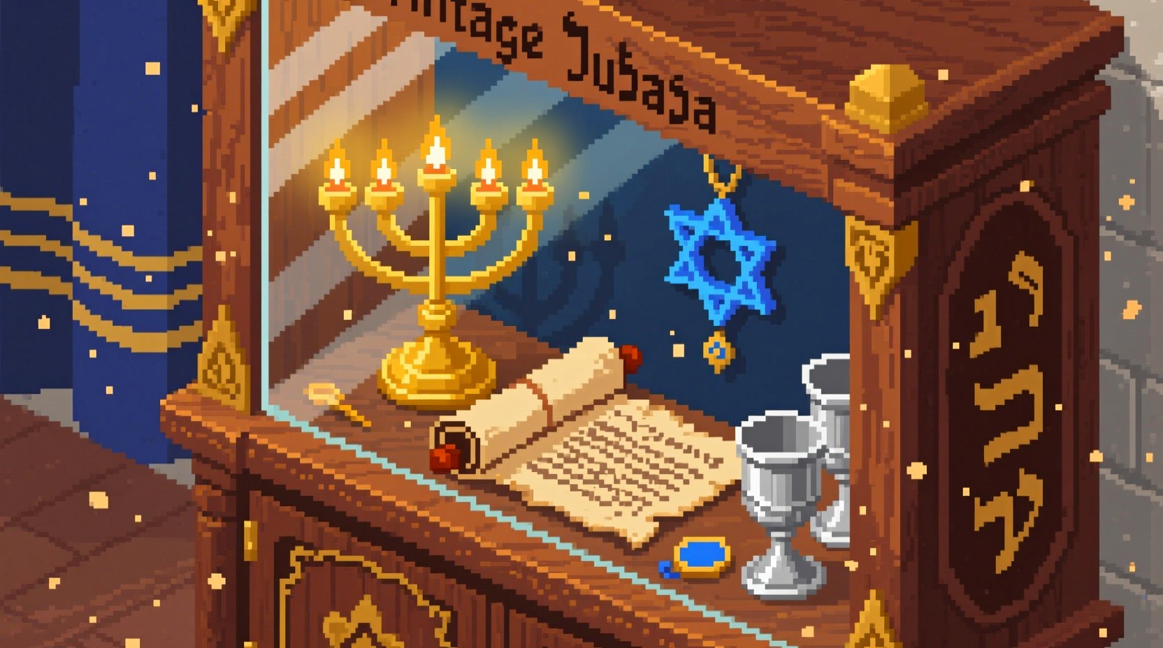 Free Sacred Pixelated Treasures Image | Download at StockCake