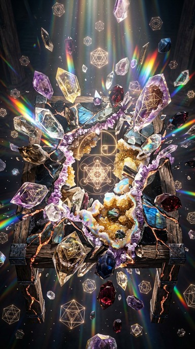 Crystals Exploding Free Crystalline Sacred Explosion Image - Crystals, Amethyst, Quartz ...