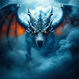 Free Majestic Dragon Emerges Image - Dragon, Fantasy, Mythical ...