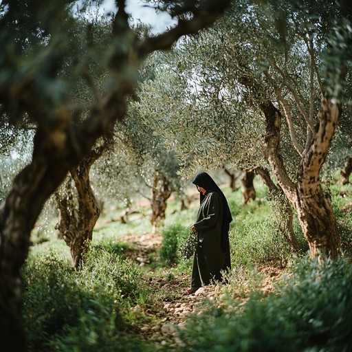 Free Nun in Orchard Image - Nun, Orchard, Olive | Download at StockCake