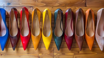 Free Colorful shoes lineup Image - Shoes, Fashion, High-heels ...