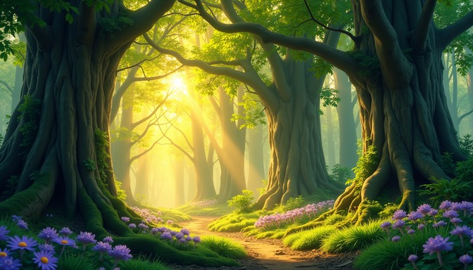 Free Magical Forest Light Image - Forest, Magical, Mystical | Download ...