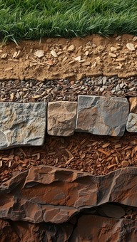Free Layered Earth Materials Image - Landscape, Layers, Soil | Download ...