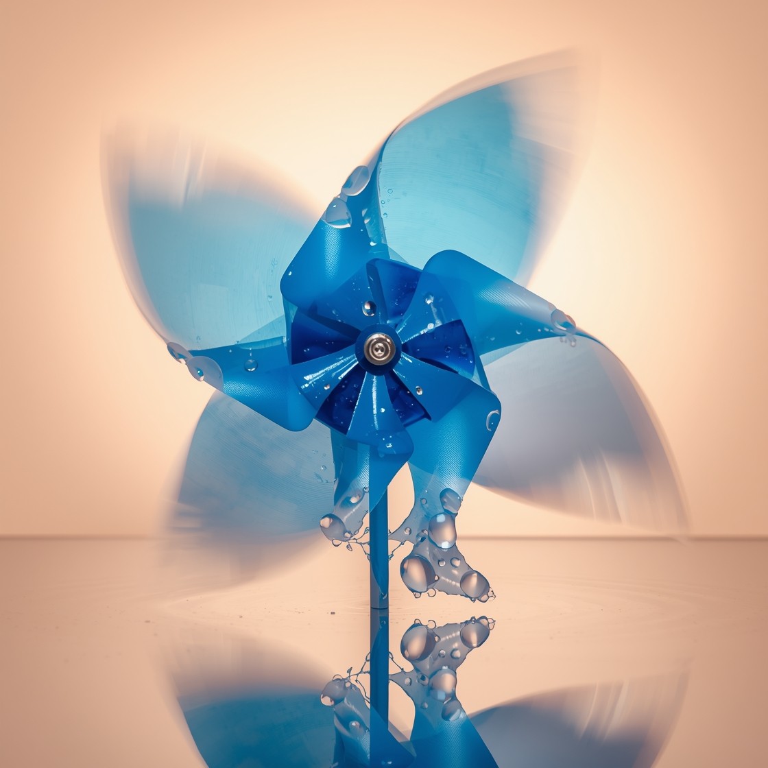Free Azure Pinwheel Magic Image - Pinwheel, Spinning, Blue | Download ...